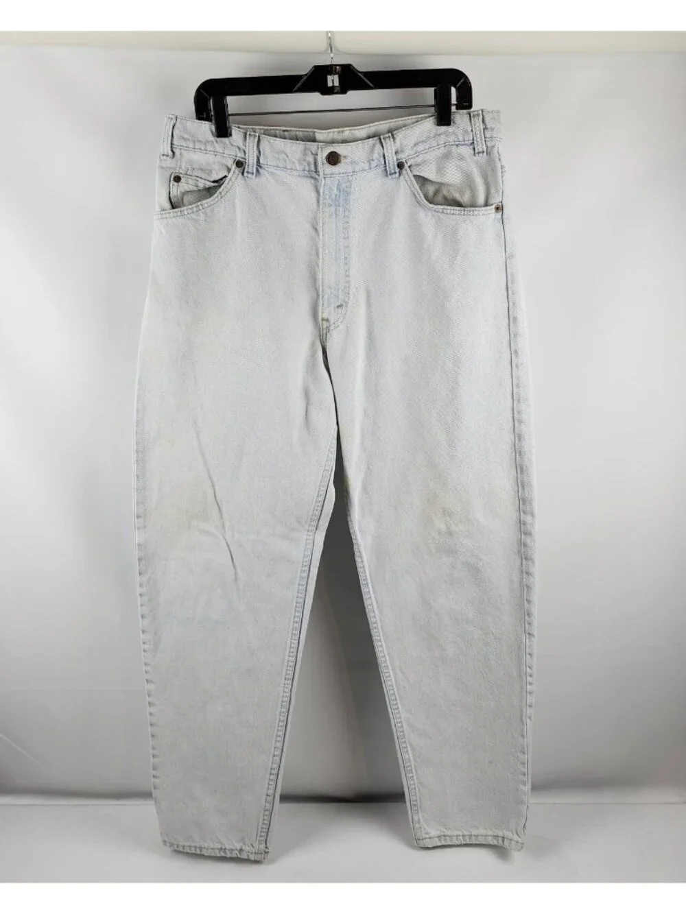 Levi’s 550 Vintage Jeans Men 36x31 Relaxed Fit Tapered Lt Blue Denim 95' Y2K USA